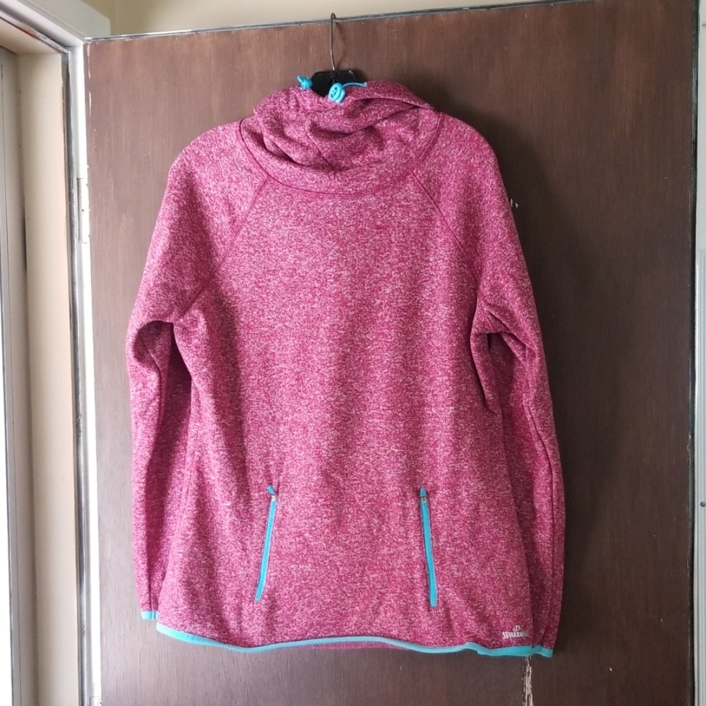 Spalding cowl athletic hooded sweatshirt